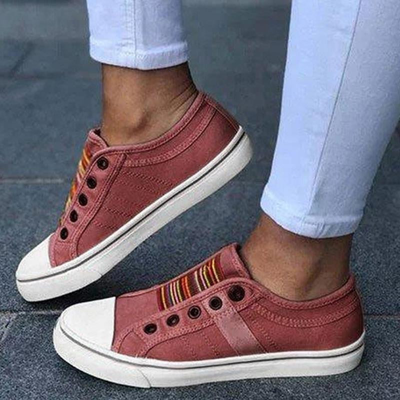 2025 nowe letnie buty ortopedyczne Vintage Denim Slip On