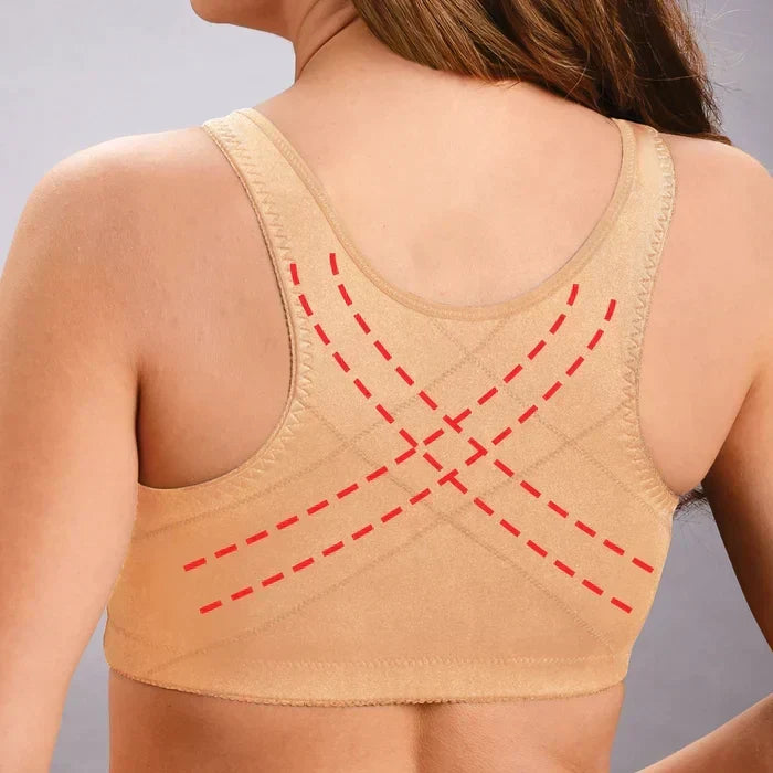 Biustonosz zapinany z przodu