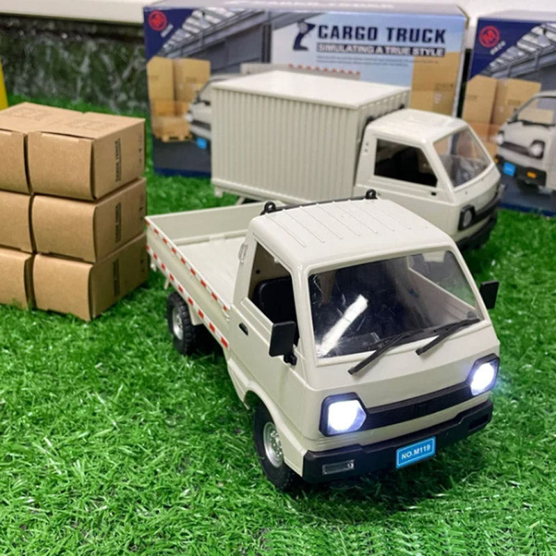 🔥🎁 Nuotoliniu būdu valdomas, įkraunamas konteinervežis 🎮🚚-LT