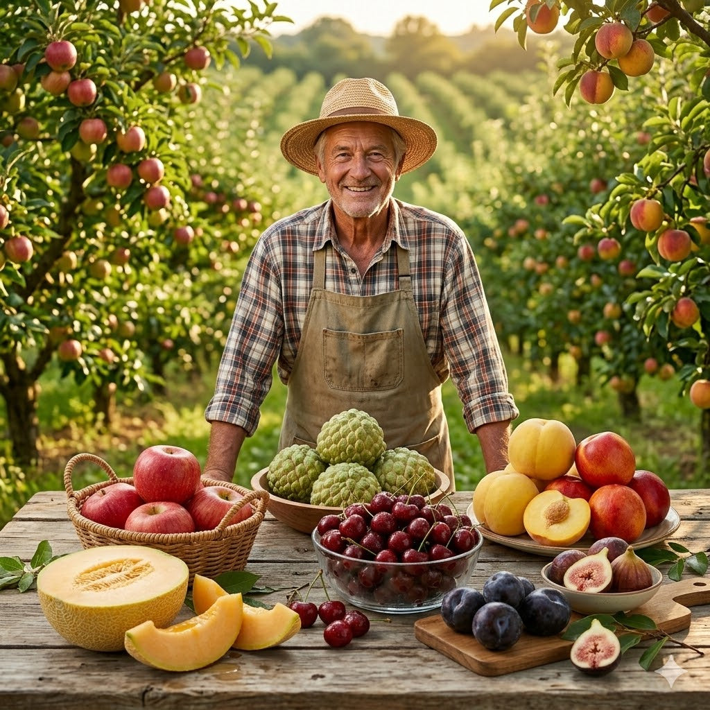🍃 Серия Heirloom Manor: Комплект от 13 селектирани плодови семена (без ГМО) 🌳 – Най-продаван продукт