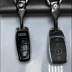 Llavero táctico de liberación rápida SnapLock™ - Llavero metálico para coche sin tornillos con correa de TPU duradera-ES