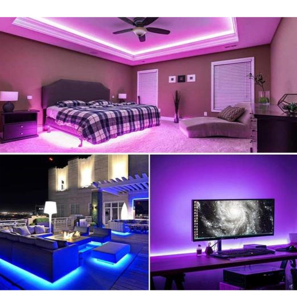 LED лента RGB-W 5м с дистанционно