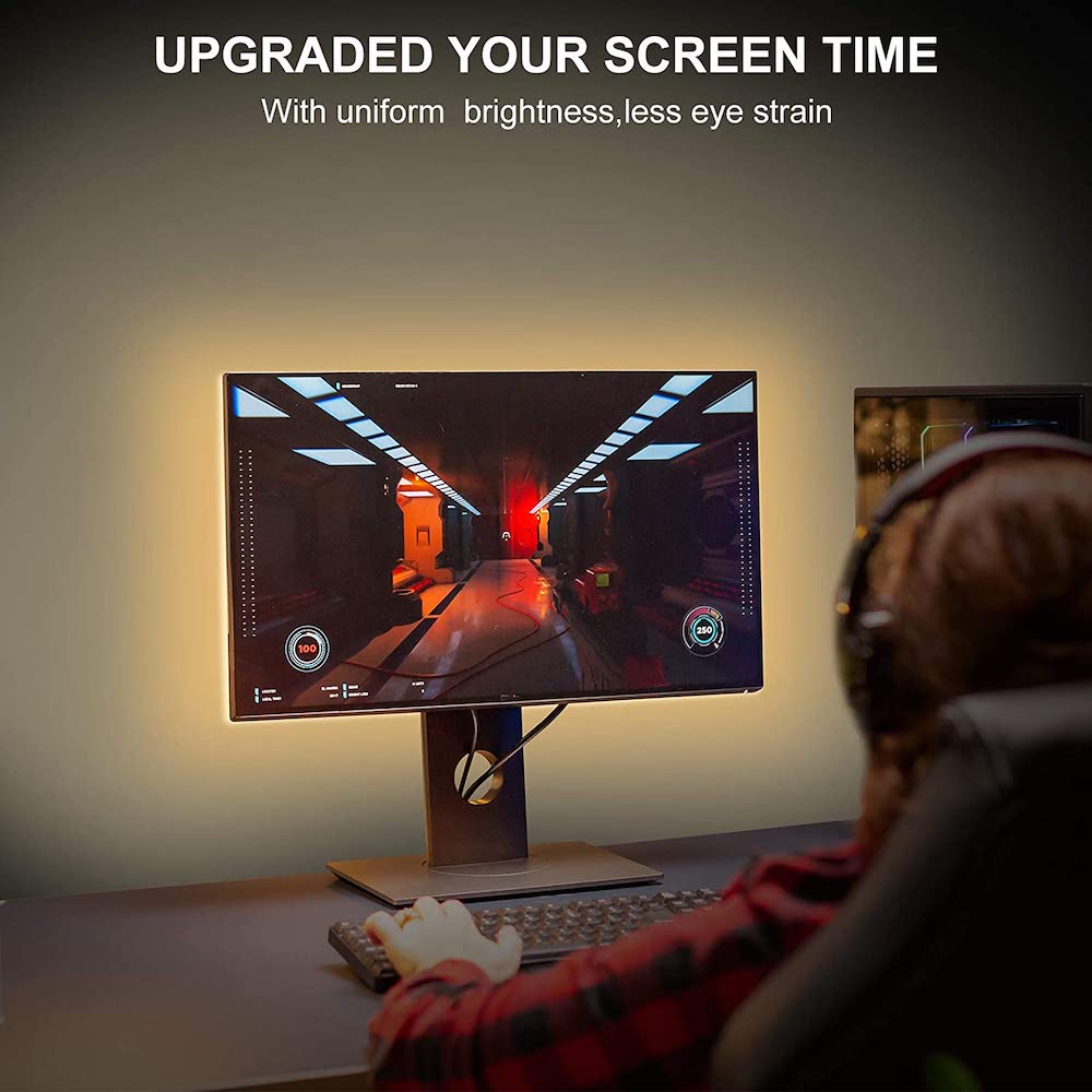 USB LED лента за телевизор