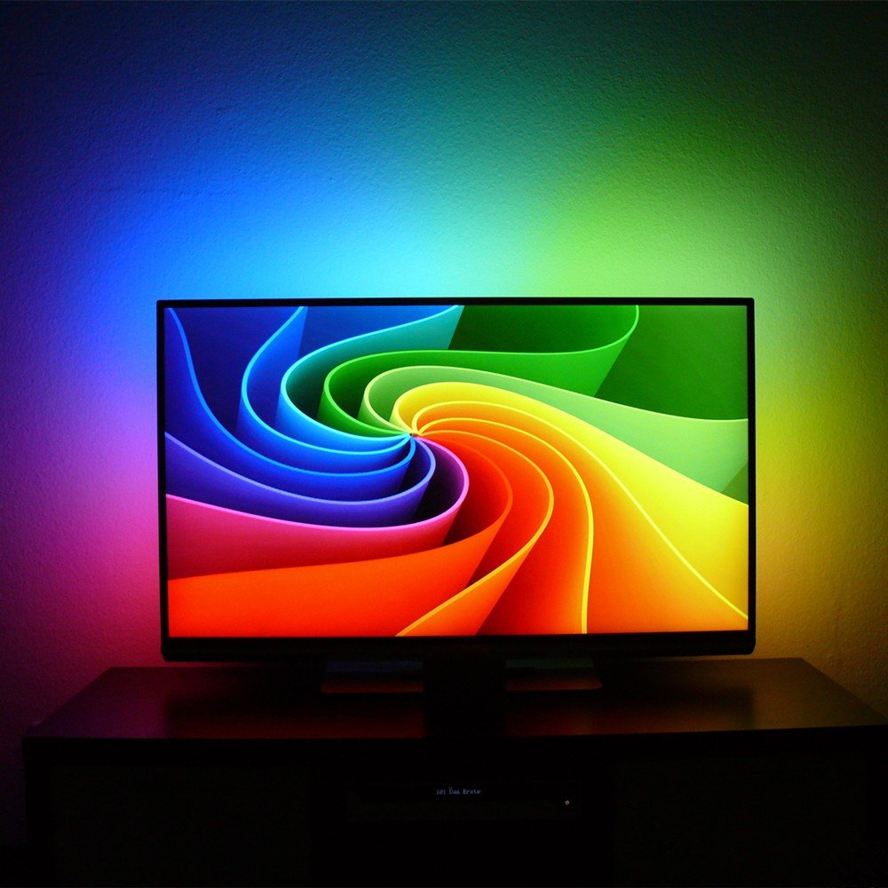 USB LED лента за телевизор