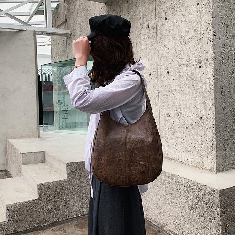 【🎊2025】 jauni produkti】👜Sieviešu vintage mīkstas ādas lielas ietilpības plecu somas-LV