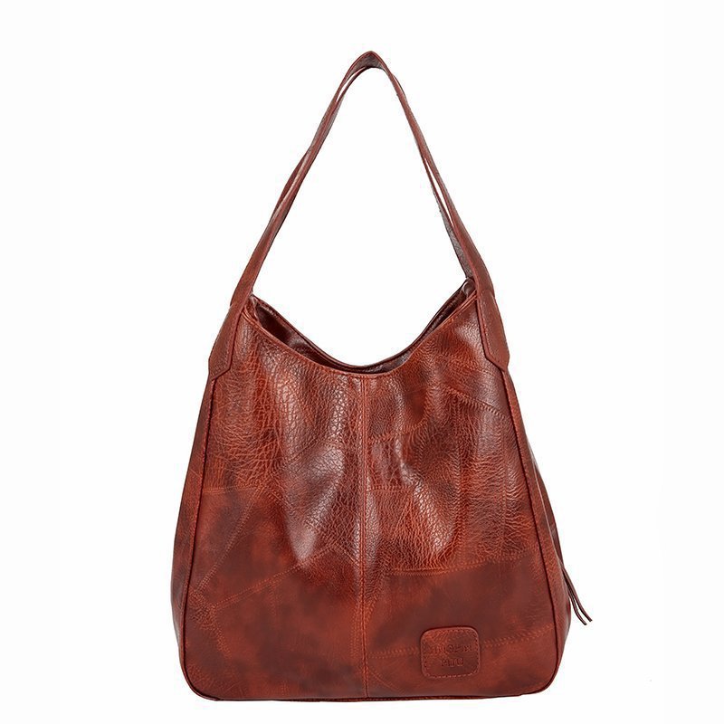 【🎊2025】 jauni produkti】👜Sieviešu vintage mīkstas ādas lielas ietilpības plecu somas-LV