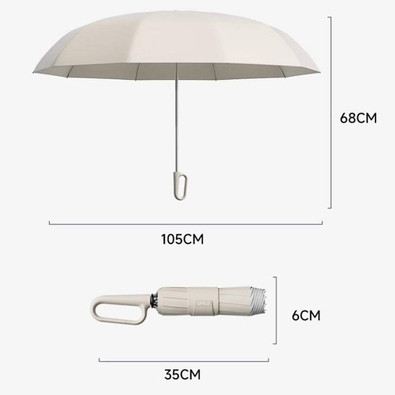 ☂️✨ Dežnik z odsevnimi varnostnimi črtami! Obratno raztezanje in krčenje brez brizganja vode, dobra vidljivost v temnih okoljih-SI