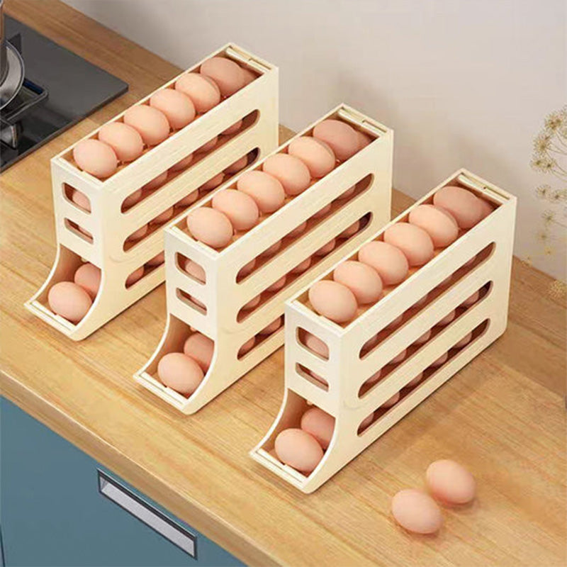 🥚4-етажен накланящ се държач за яйца