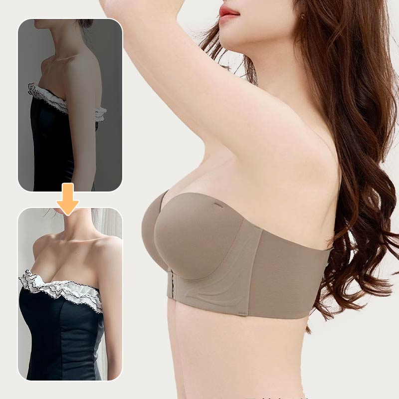 💥Kup 1 a drugi dostaniesz gratis👙 Biustonosz push-up Zapięcie z przodu unoszenie