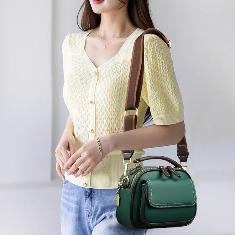 【🎊Нови продукти 30% отстъпка】👜Елегантна двупластова чанта през рамо с широка презрамка