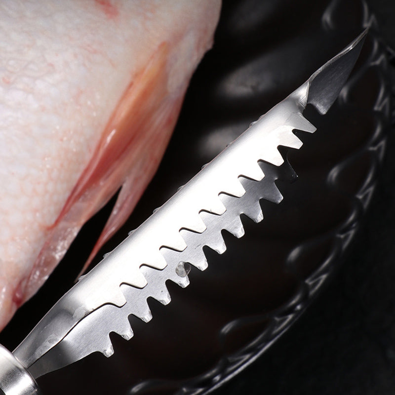 🐟Уред за отстраняване на рибени люспи от неръждаема стомана