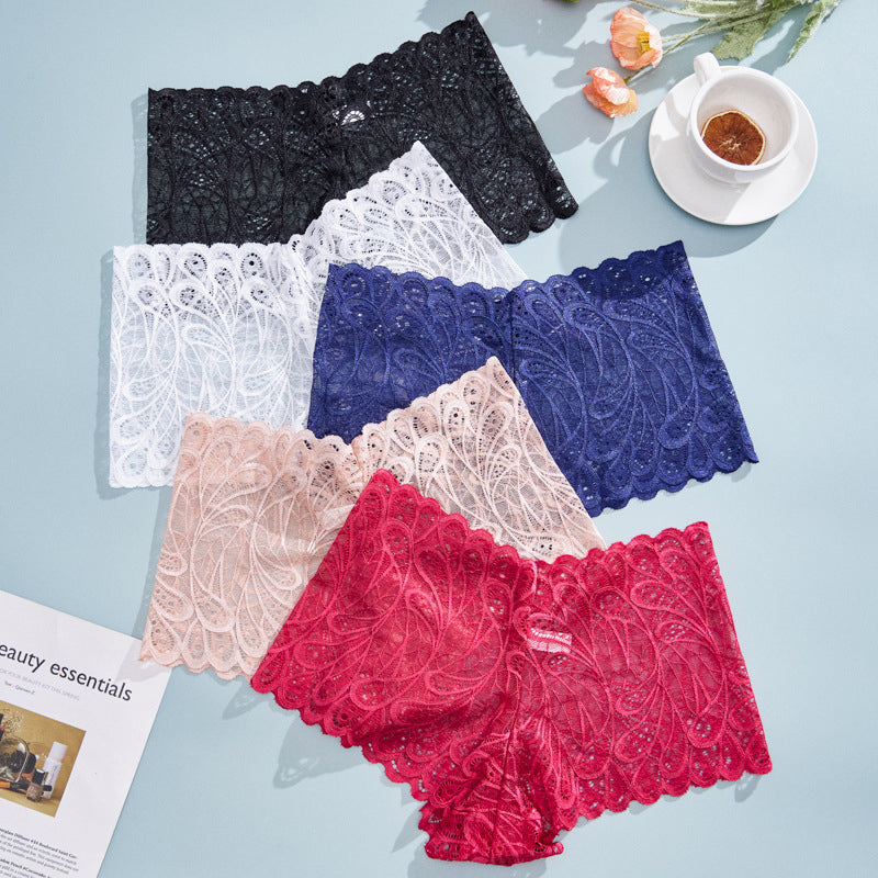 Ropa interior de mujer sexy, de encaje y cintura alta【💥Compra 1 y llévate 2 gratis】-ES