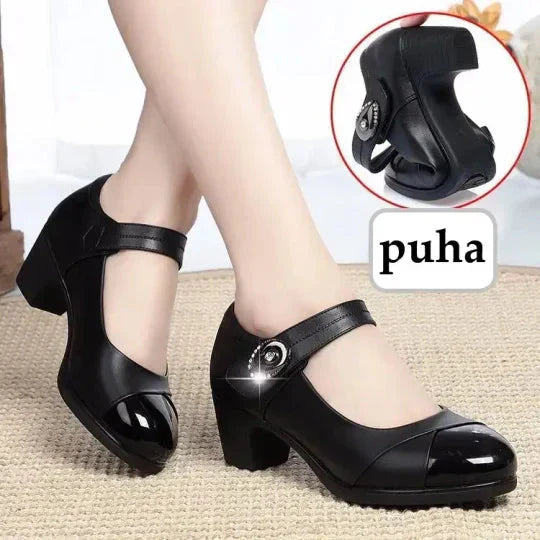 Damskie buty typu Mary Jane w stylu vintage - doskonały komfort i styl retro