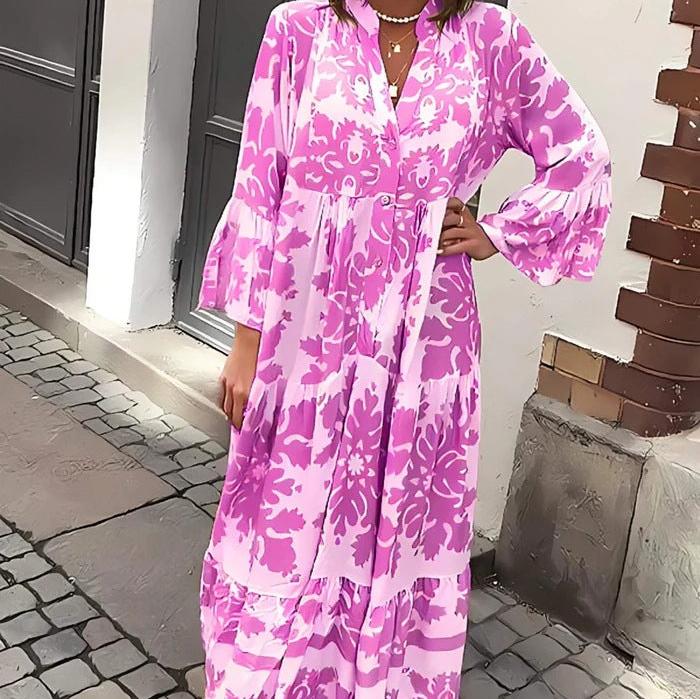 【🌷S-4XL】🌸Damska sukienka z długim rękawem