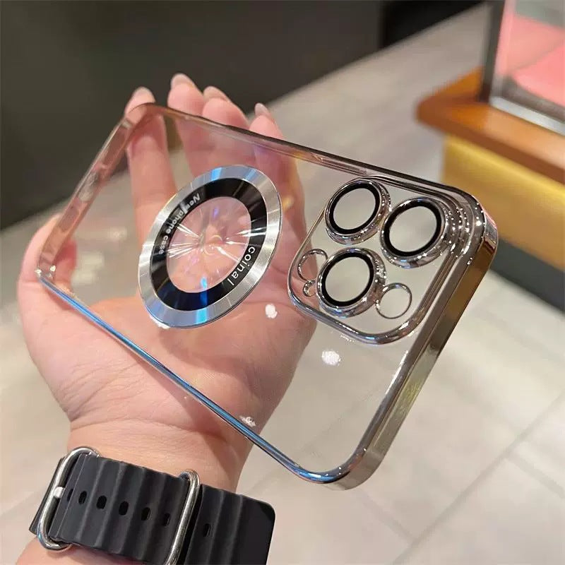 ✨Прозрачен магнитен калъф за iPhone