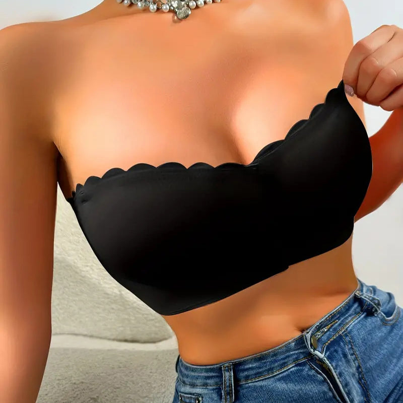 💕Grudnjak bandeau bez naramenica s kopčanjem sprijeda💯-HR