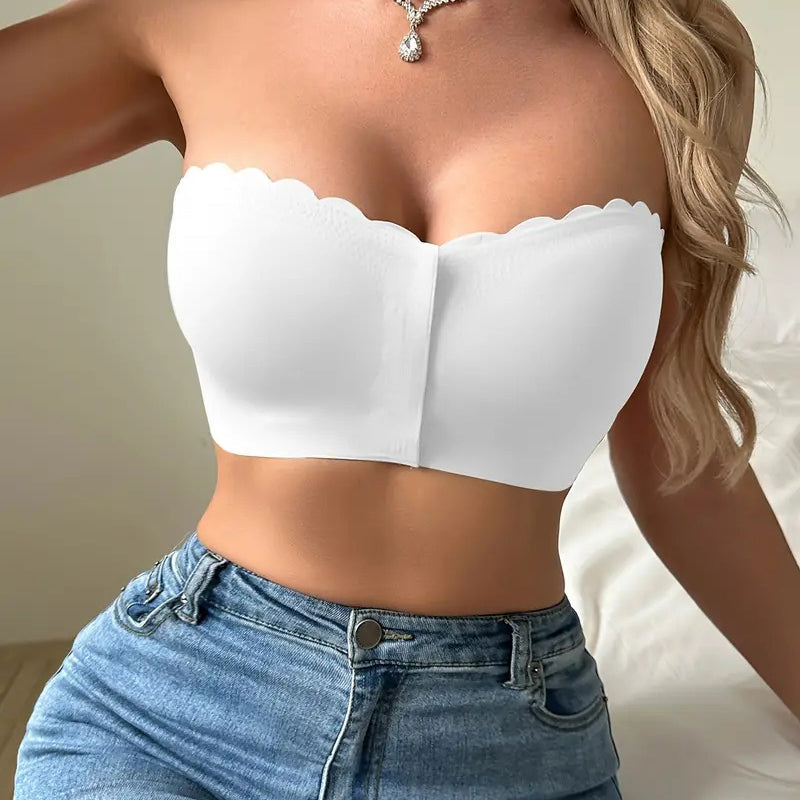 💕Grudnjak bandeau bez naramenica s kopčanjem sprijeda💯-HR