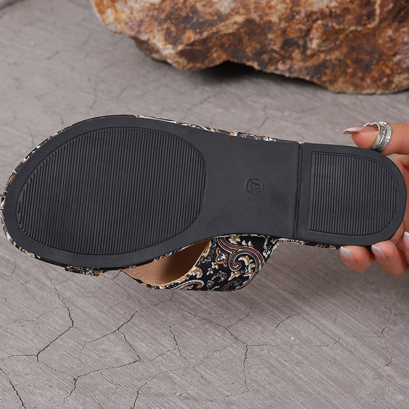 🔥Sandalias planas ortopédicas ligeras para mujer-ES