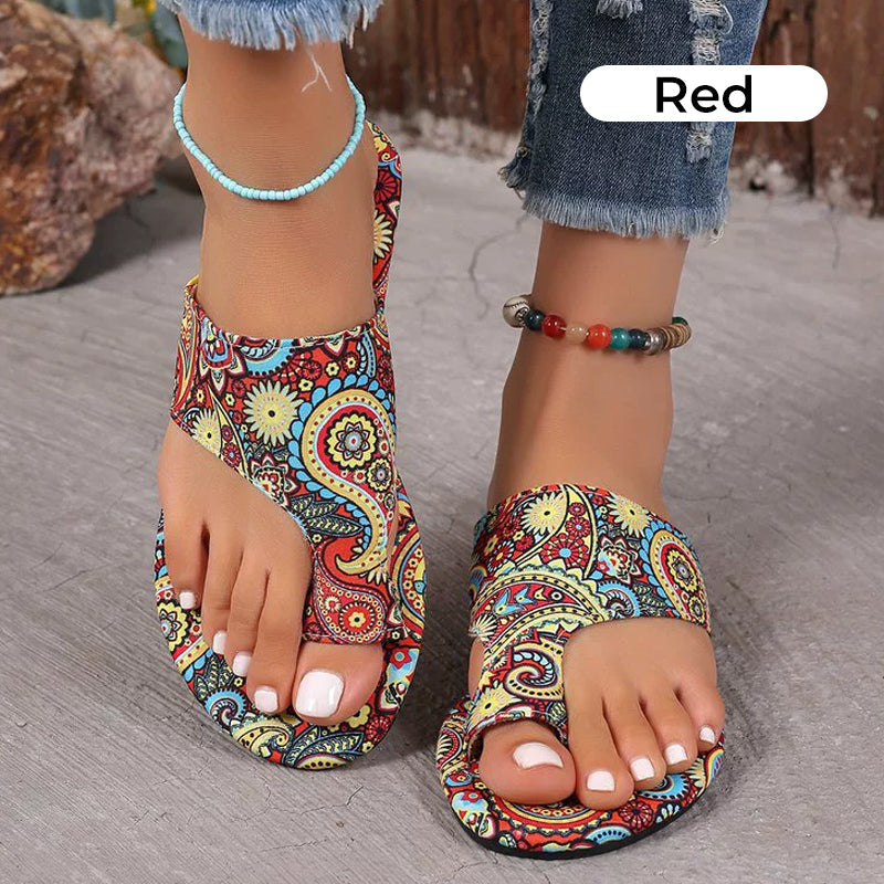 🔥Sandalias planas ortopédicas ligeras para mujer-ES