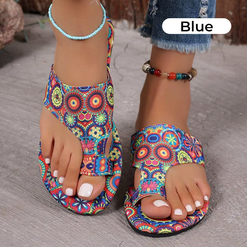 🔥Sandalias planas ortopédicas ligeras para mujer-ES