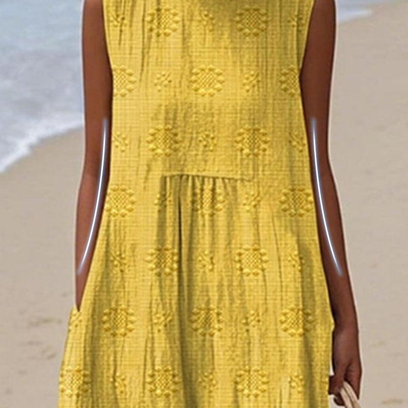 Vestido casual sin mangas para mujer-ES