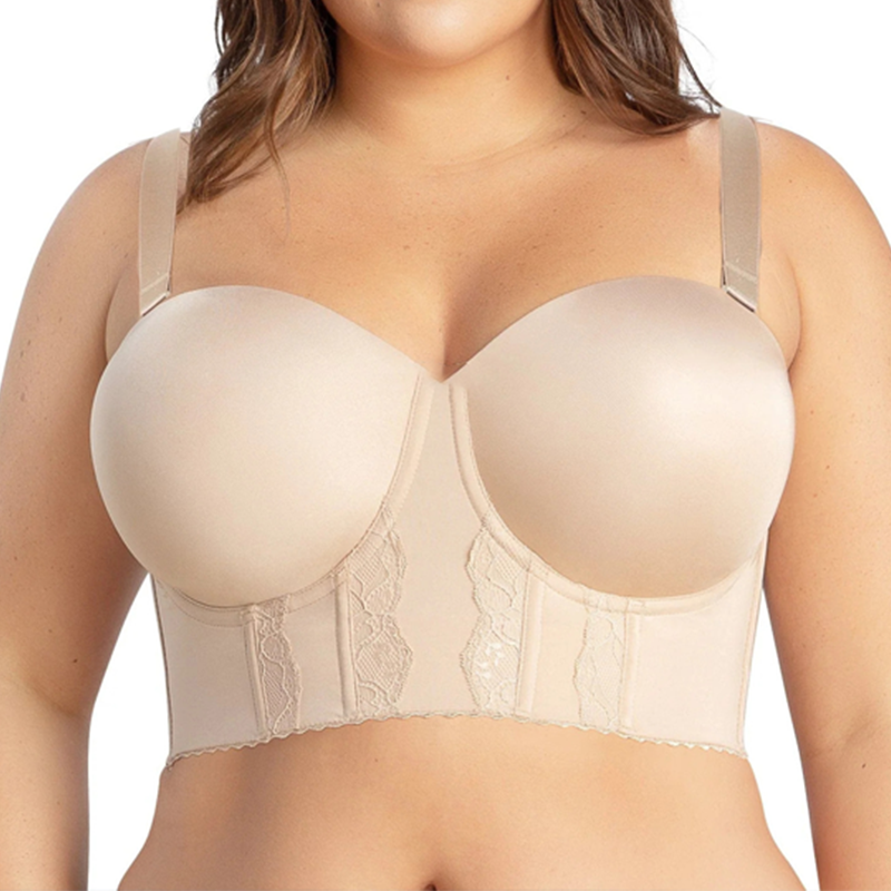🌞Promociones de Verano🔥Sujetador de mujer de tiro bajo con tirantes extraíbles-ES