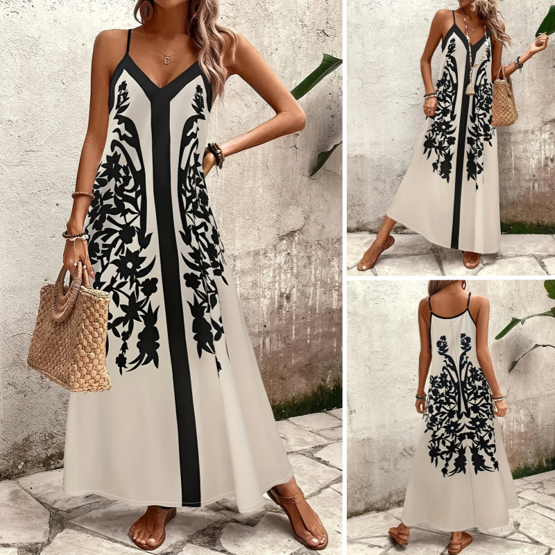 Vestidos largos de tirantes finos para mujer-ES