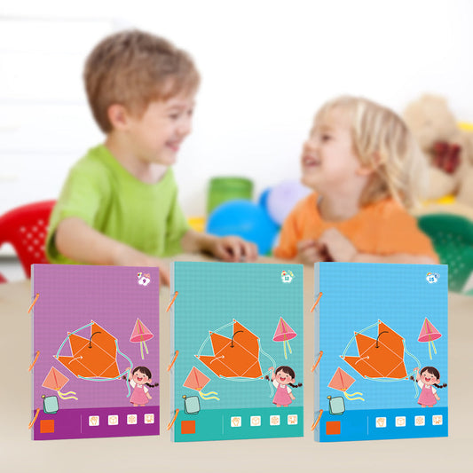 👶✨Książka do nauki geometrii 3D