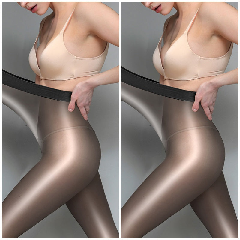 ✨Medias brillantes y transparentes para mujer-ES