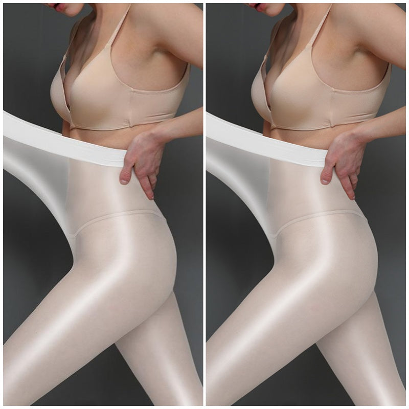 ✨Medias brillantes y transparentes para mujer-ES