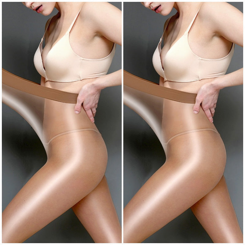✨Medias brillantes y transparentes para mujer-ES