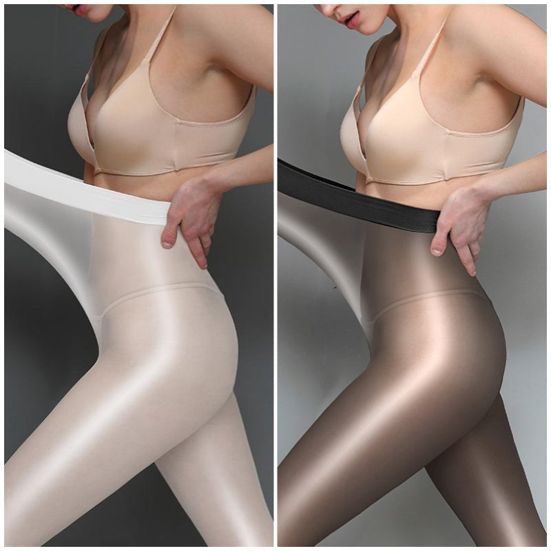 ✨Medias brillantes y transparentes para mujer-ES
