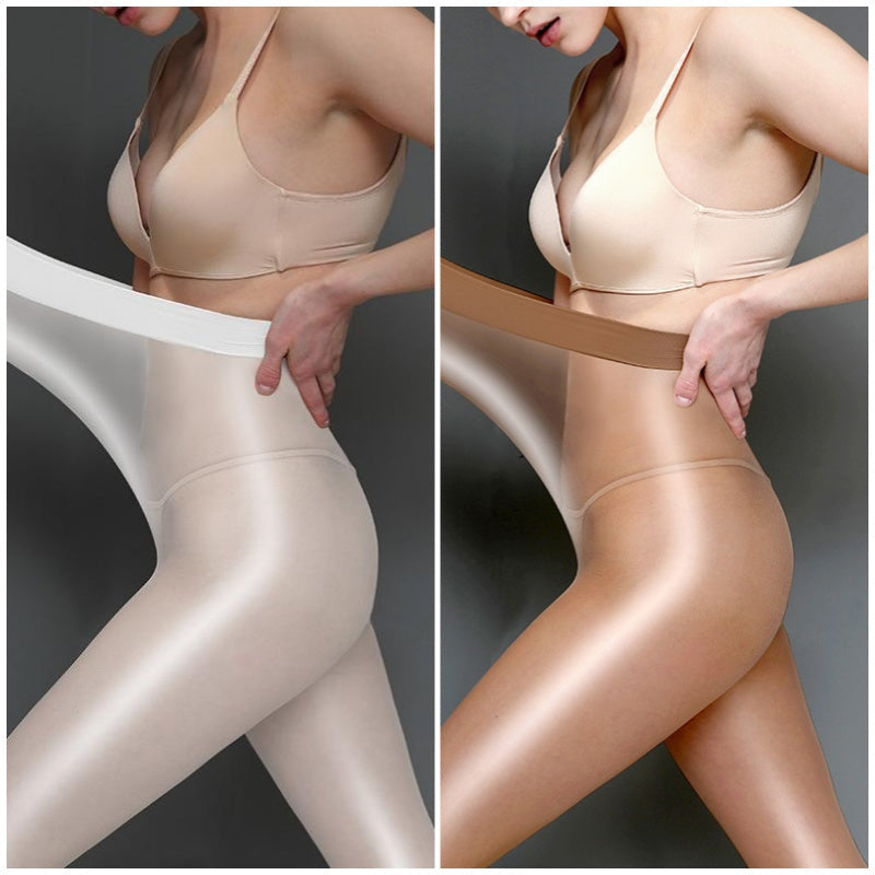 ✨Medias brillantes y transparentes para mujer-ES