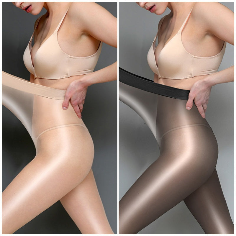 ✨Medias brillantes y transparentes para mujer-ES