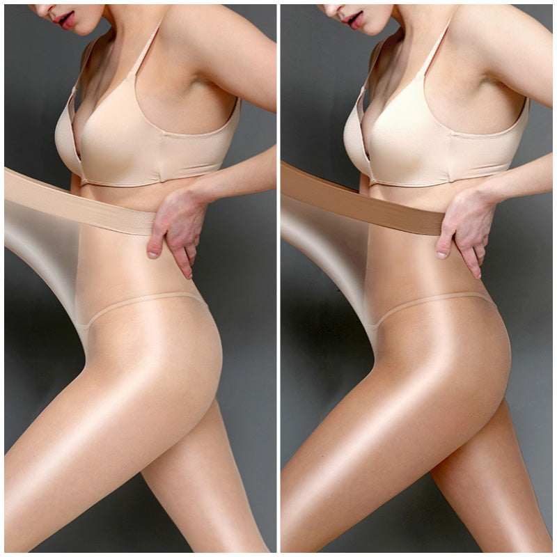 ✨Medias brillantes y transparentes para mujer-ES