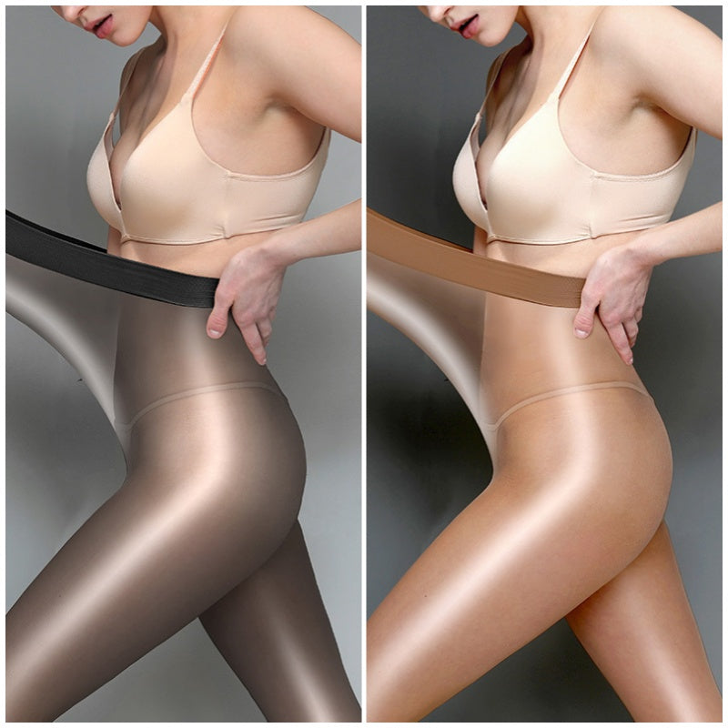 ✨Medias brillantes y transparentes para mujer-ES