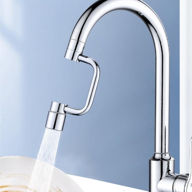Obrotowa bateria łazienkowa z wysięgnikiem 360° i napowietrzaczem – przedłużany wylew, ochrona przed rozpryskami i wygodne mycie twarzy! 🚰💧