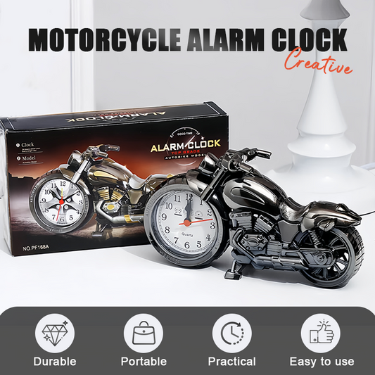 ⏰ Ustvarjalna budilka za motor 🏍️🎁-SI