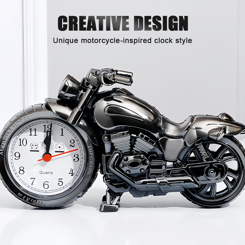 ⏰ Kūrybinis motociklo žadintuvas 🏍️🎁-LT