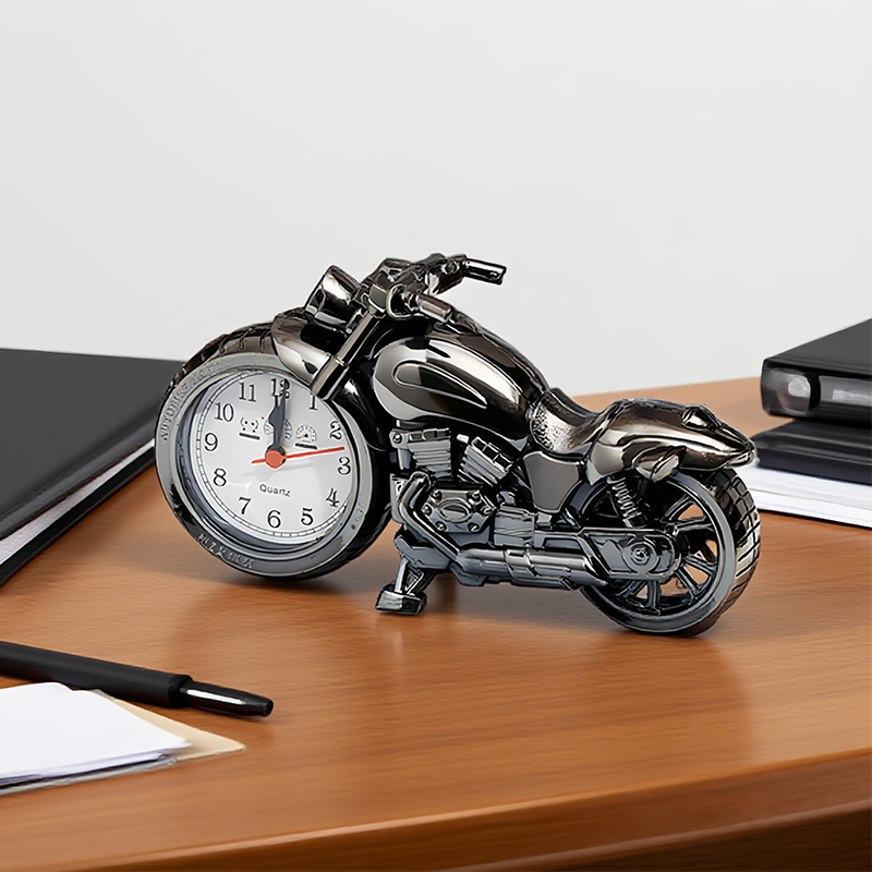 ⏰ Kūrybinis motociklo žadintuvas 🏍️🎁-LT