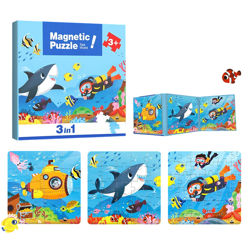 🧩Magnetyczne zabawki edukacyjne dla dzieci🎁