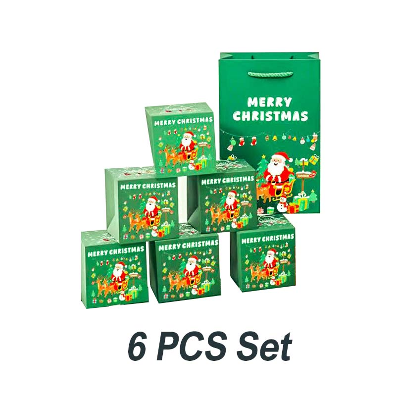 🎅 Уникална сгъваема коледна подаръчна кутия🎄✨