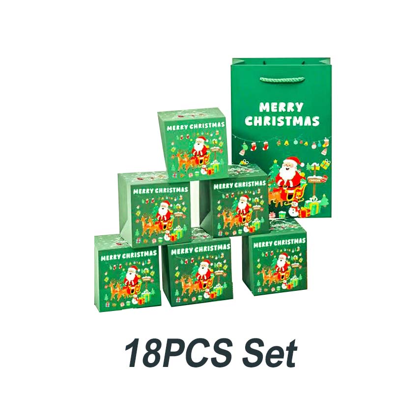 🎅 Уникална сгъваема коледна подаръчна кутия🎄✨
