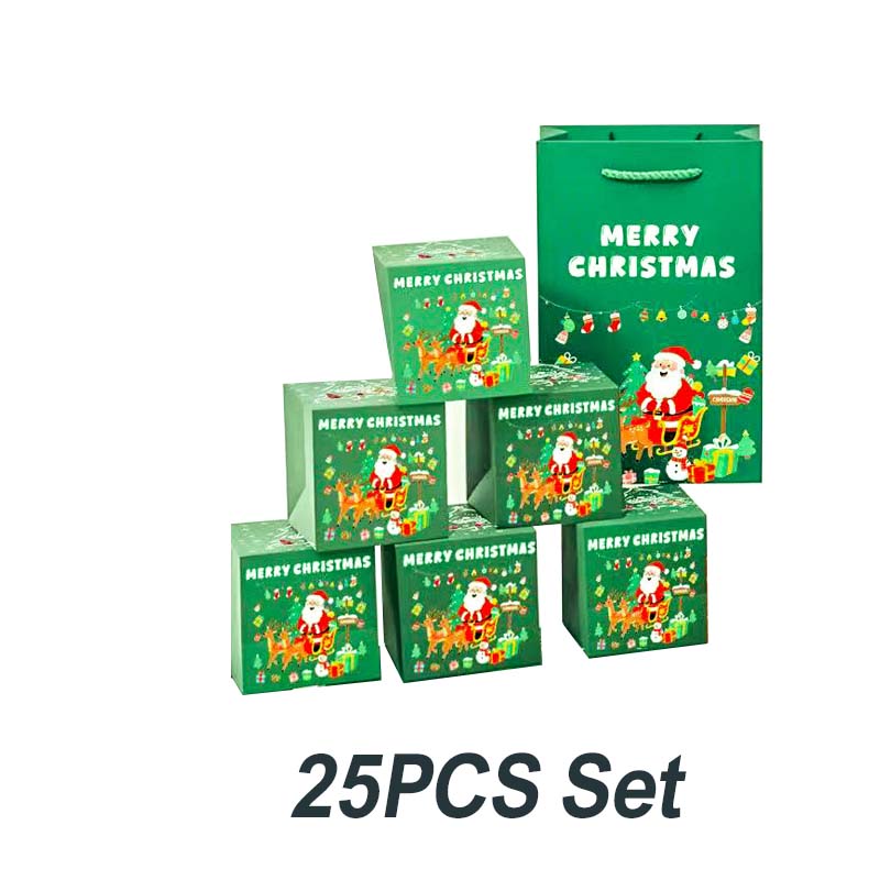 🎅 Уникална сгъваема коледна подаръчна кутия🎄✨