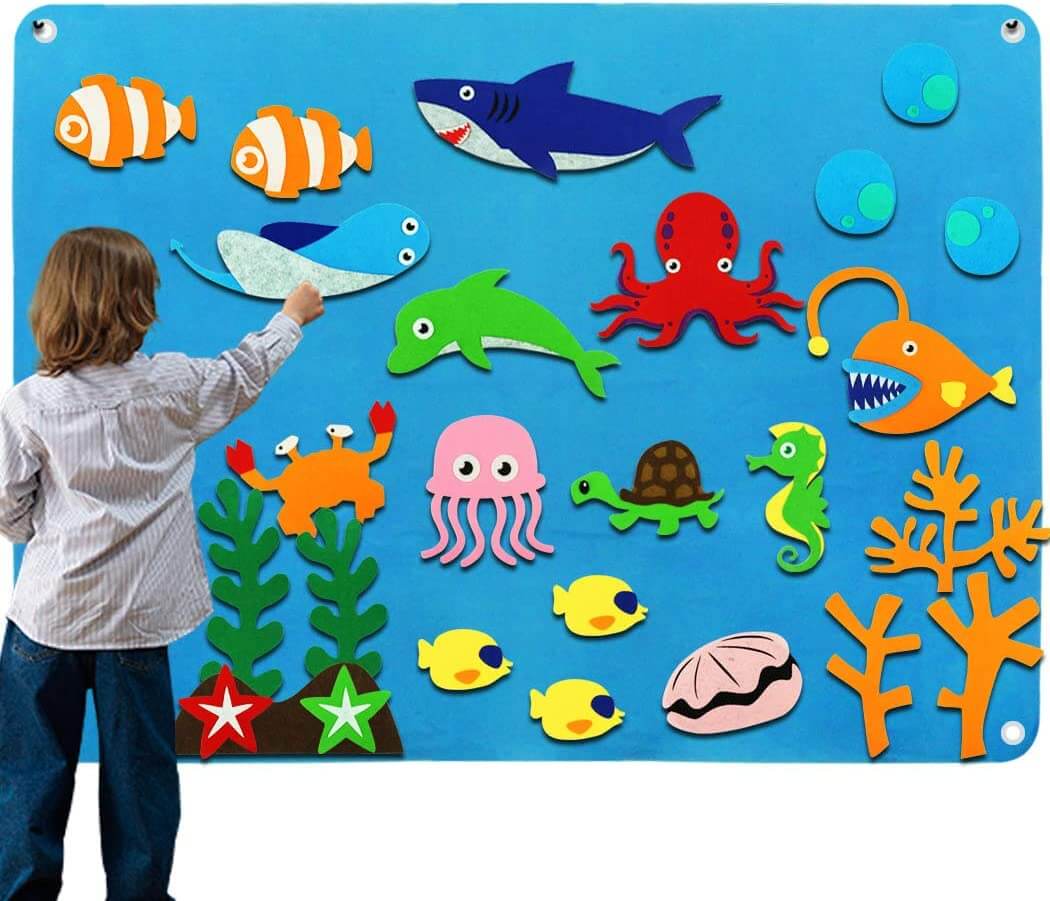 Dibujos de franela para niños-ES