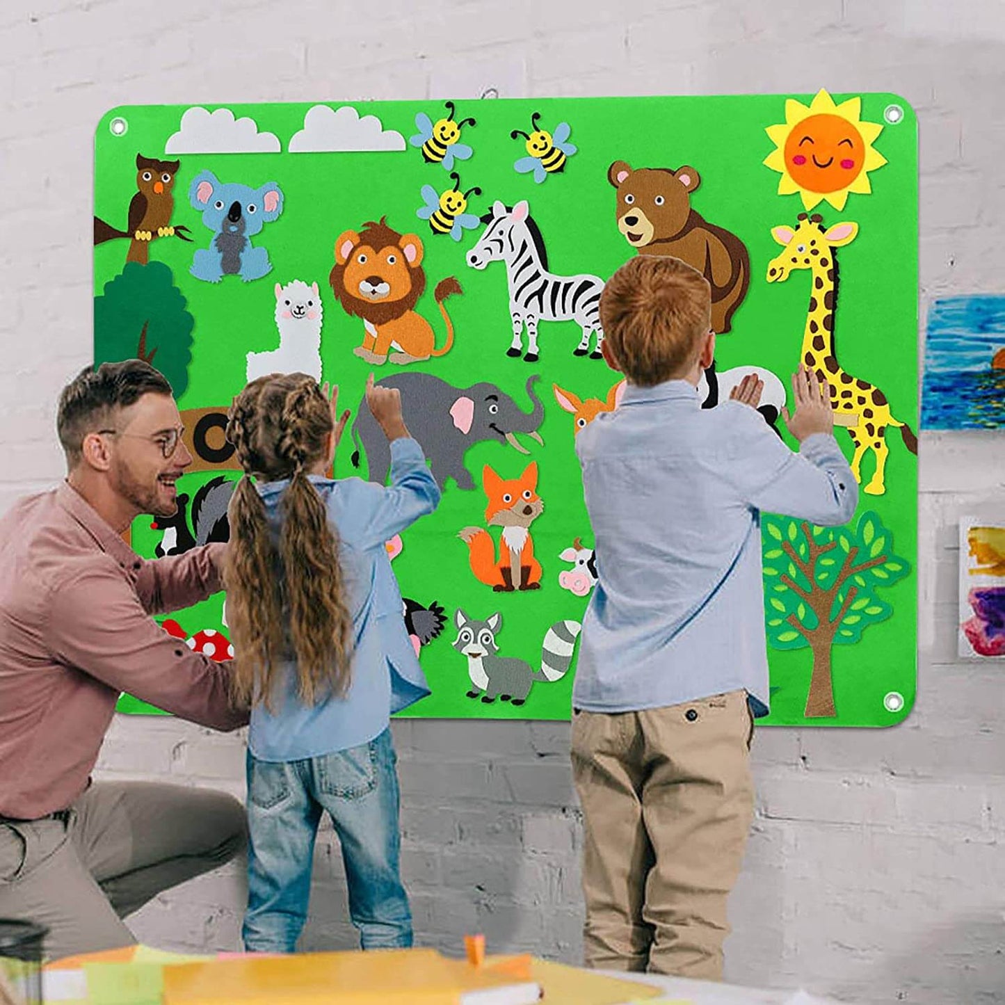 Dibujos de franela para niños-ES