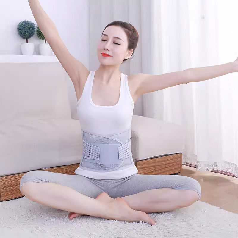 🔥 Грижа за лумбалната част на гръбначния стълб 🎁 Протектор за кръста, изработен от термично компресирана, дишаща стоманена ламарина 💪