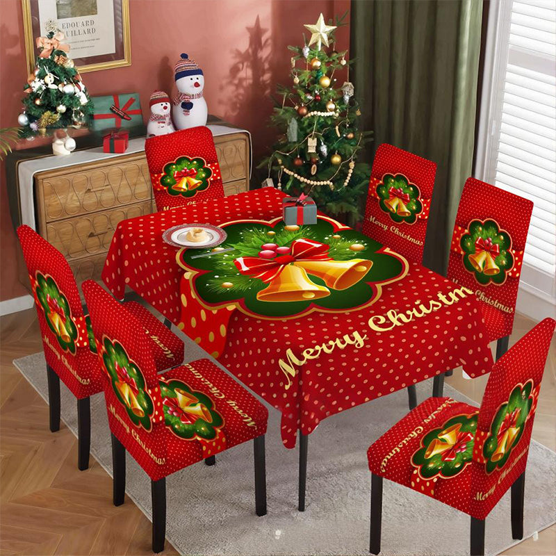 🦌Весела, класическа коледна покривка🎄🎁