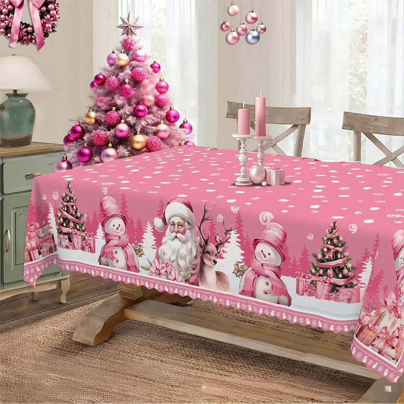 🦌Весела, класическа коледна покривка🎄🎁