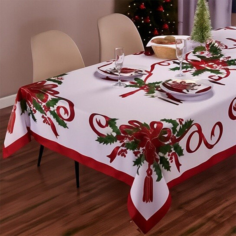 🦌Весела, класическа коледна покривка🎄🎁